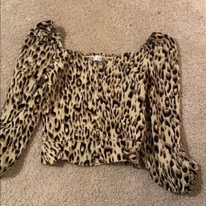 leopard top